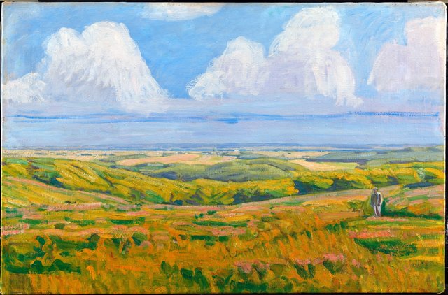 Korsdalen. Hammer Bakker by Niels Larsen Stevns