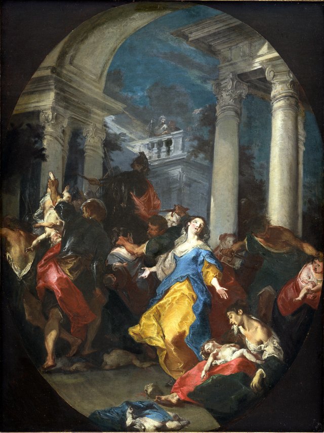Barnemordet i Bethlehem by Giuseppe Bazzani