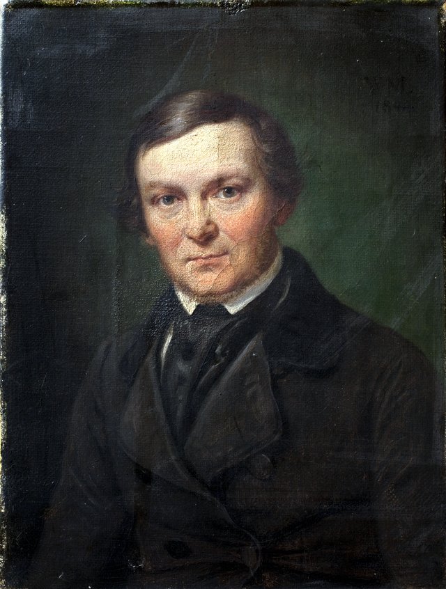 Arkitekten Gottlieb Bindesbøll by Wilhelm Marstrand