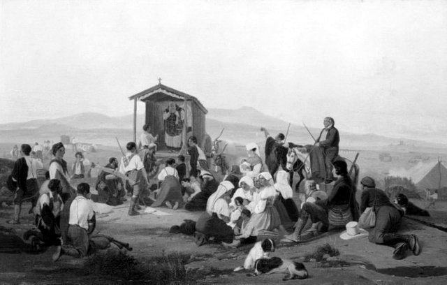 Høstmesse i den romerske Campagne by Jørgen Sonne
