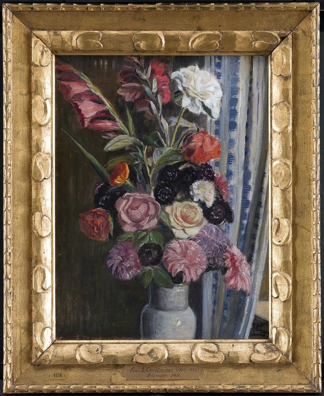 Blomsterbillede by Poul Simon Christiansen