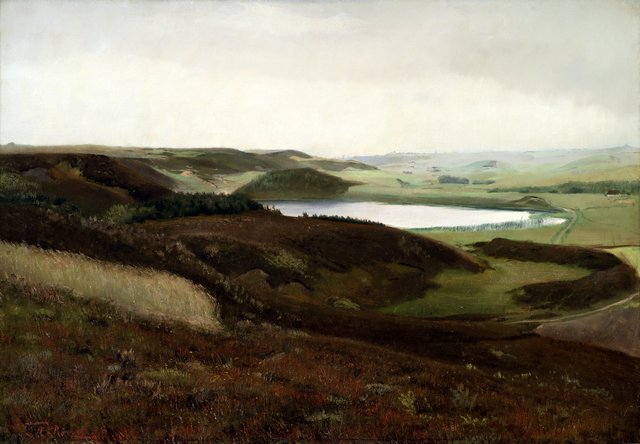 Landskab fra Bryrupegnen by Laurits Andersen Ring