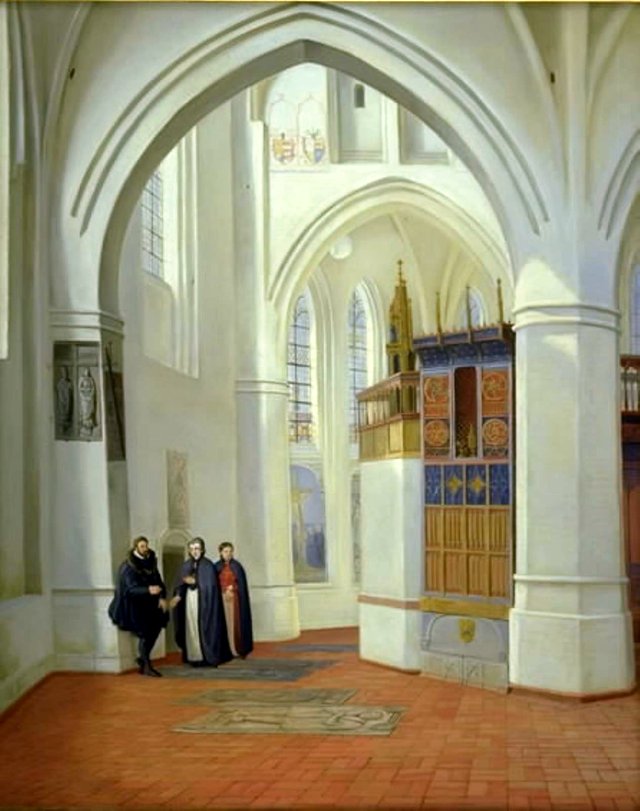 Koret i Assens Kirke by Dankvart Dreyer