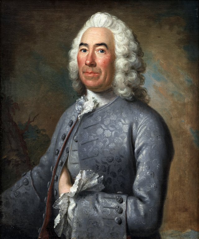Portræt af en ældre herre by Johan Hörner
