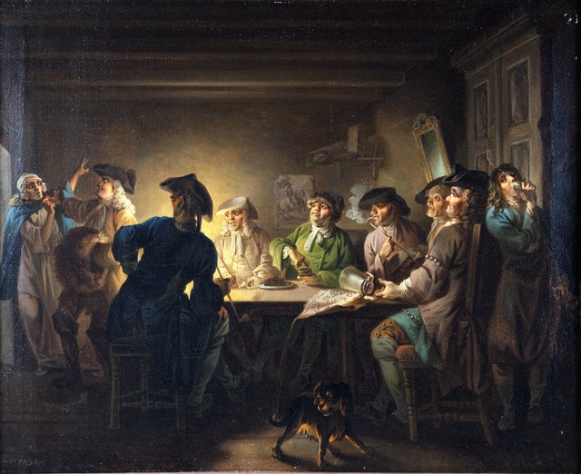 Den politiske Kandestøber, II akt, 2. scene by Christian August Lorentzen