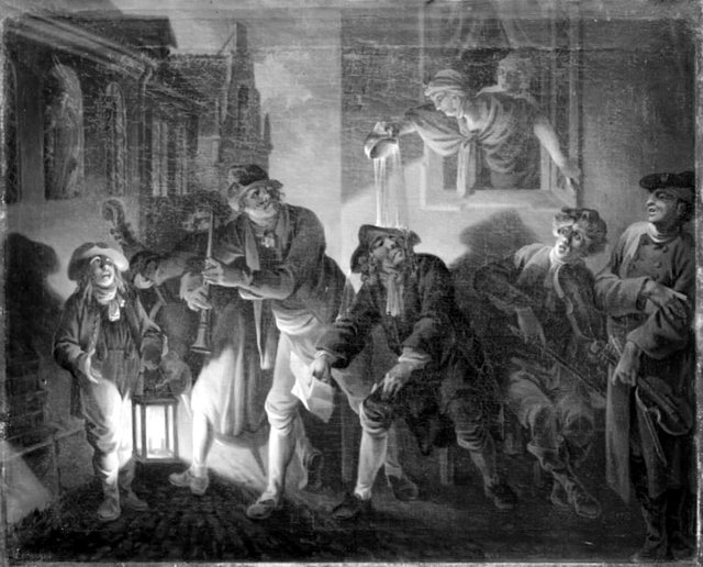 Den Vægelsindede, II akt, 16. scene by Christian August Lorentzen
