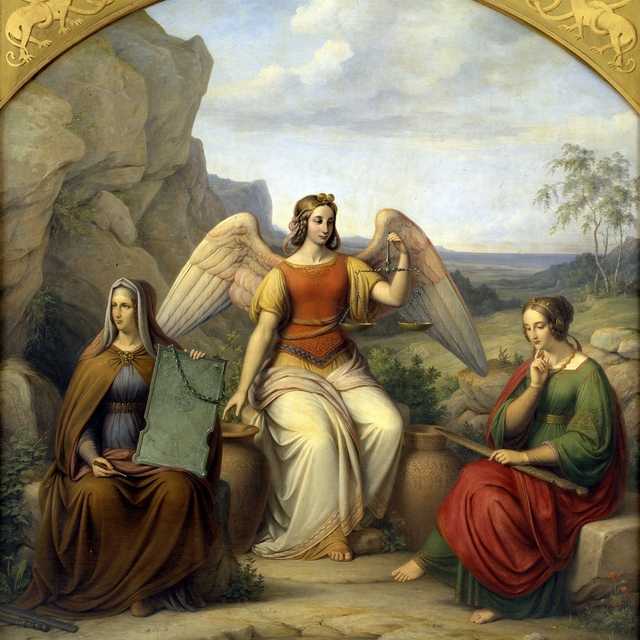 De tre norner by Johan Ludwig Lund