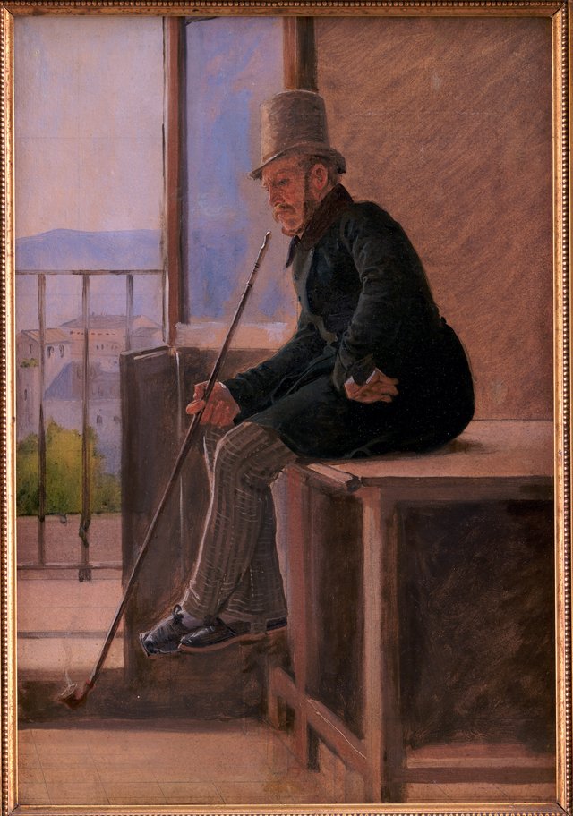 Maleren Jørgen Sonne by Constantin Hansen