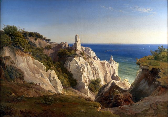Møns Klint by Louis Gurlitt