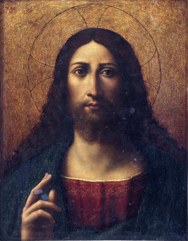 Et Kristushoved by Carlo Dolci
