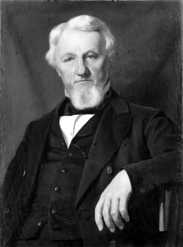 Præsten Gjerløv Christian Krog Schiøler by Peter Ilsted