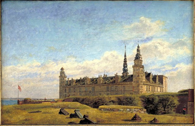 Slottet Kronborg by Constantin Hansen