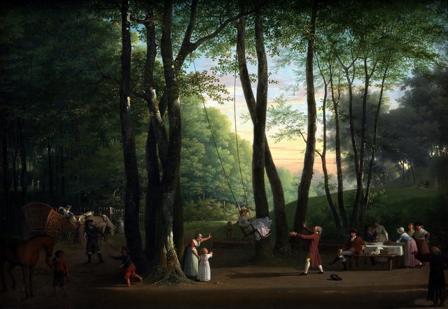 Dansebakken ved Sorgenfri by Jens Juel