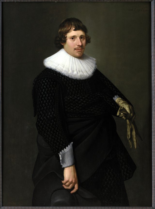 Mandsportræt by Nicolaes Eliaszoon Pickenoy