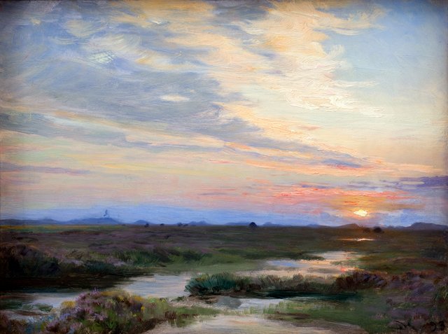 Aftenstemning fra Skagen by Peder Severin Krøyer