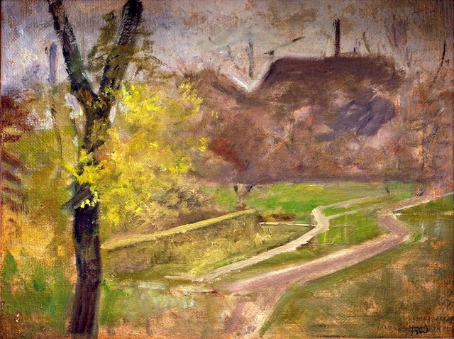 De døvstummes have. Paris by Ludvig Find