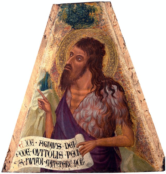 Johannes Døberen by Ambrogio Lorenzetti