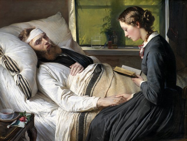 En såret dansk kriger by Elisabeth Baumann