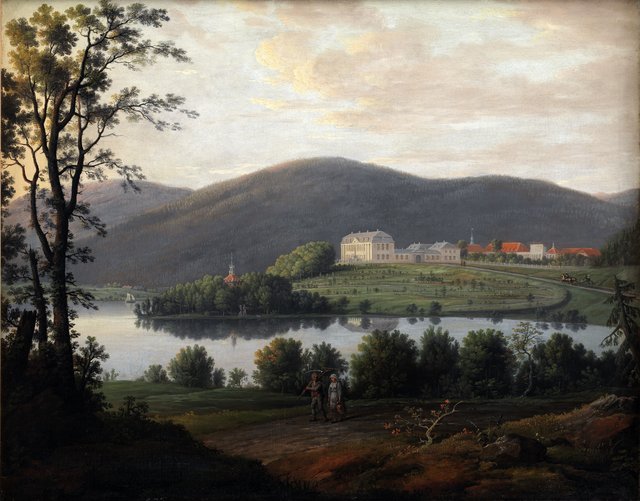 Prospekt af Bogstad i Norge by Eric Paulsen