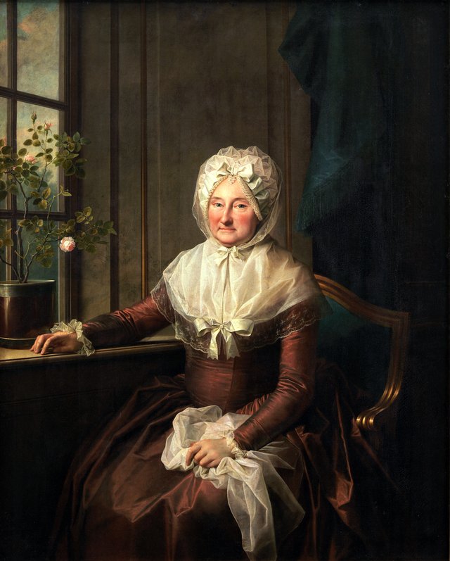 Grevinde Anna Joachima Danneskiold-Laurvigen, f. Ahlefeldt by Jens Juel