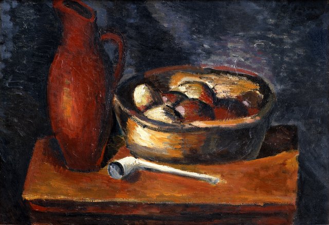 Opstilling med pibe by André Derain