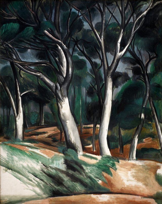 Pinjeskov ved Sausset-les-Pins by André Derain