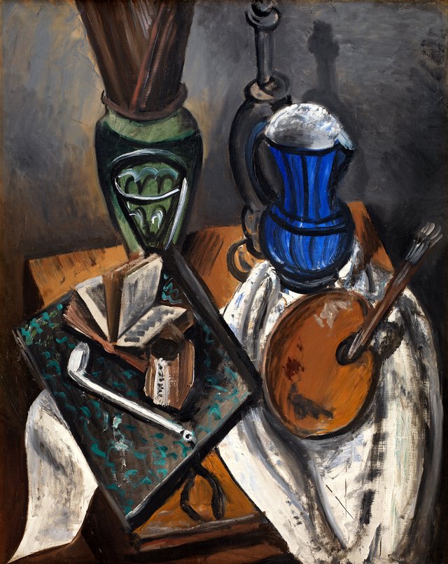 Opstilling med palet by André Derain