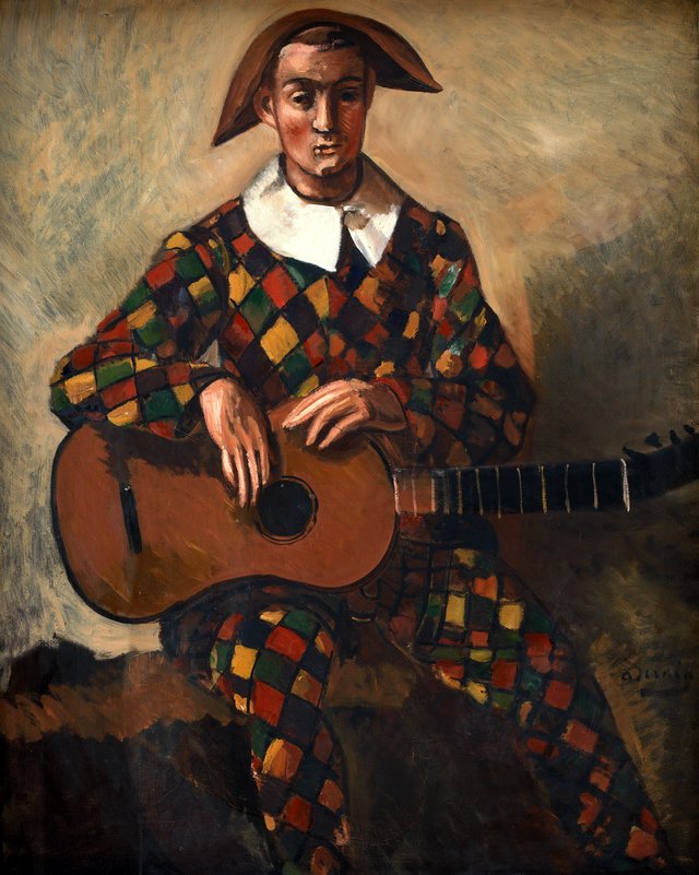 Arlequin by André Derain