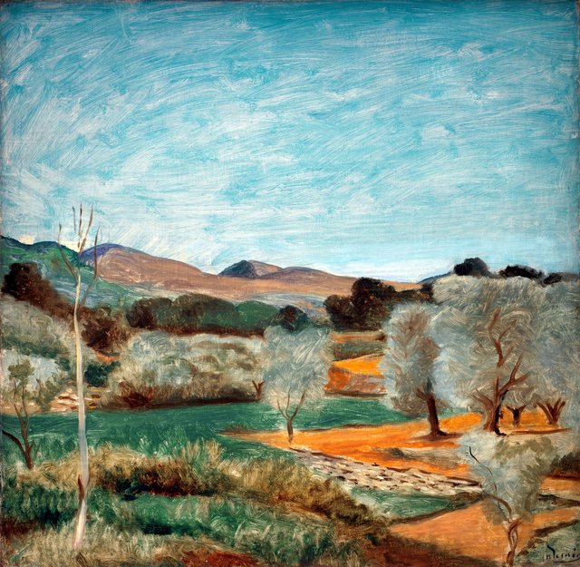 Landskab fra Sydfrankrig by André Derain