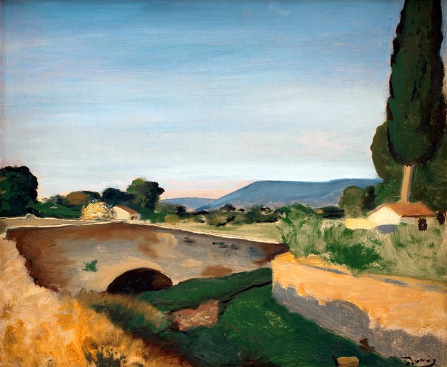 Landskab fra Sydfrankrig by André Derain