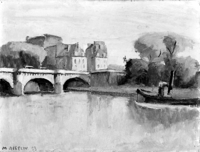 Pont Neuf, Paris by Maurice Asselin