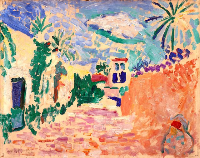 Gade i Biskra, Algeriet by Henri Matisse