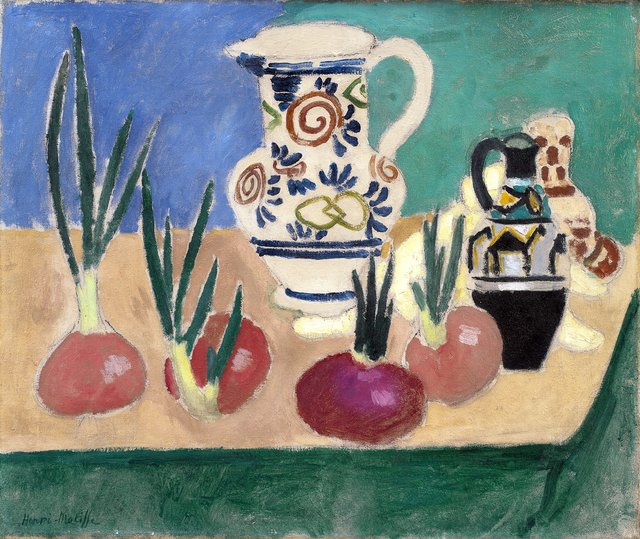 Lyserøde løg by Henri Matisse