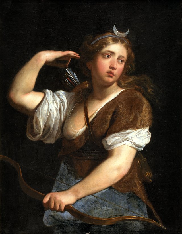 Diana på jagten by Michele Desubleo