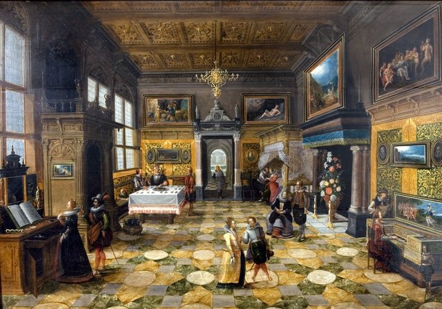 Selskabsstykke by Bartholomeus van Bassen