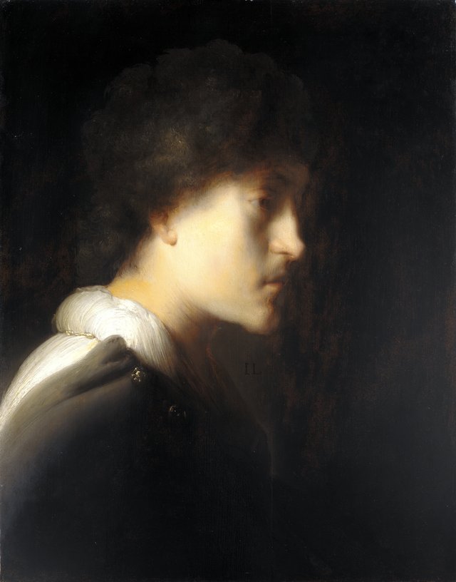 Selvportræt by Jan Lievens