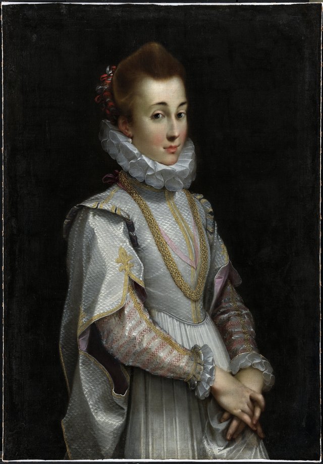 Portræt af ung dame by Federico Barocci