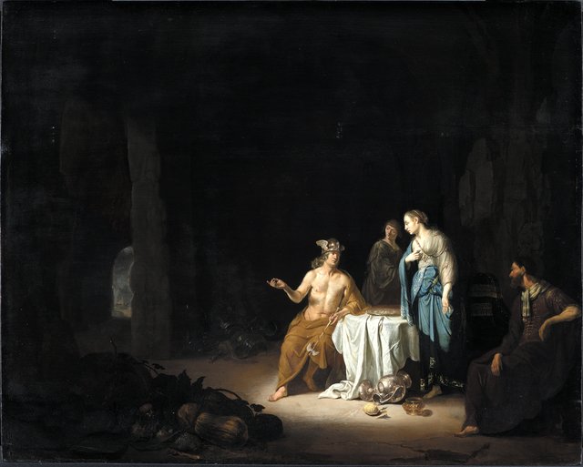 Merkur og Proserpina by Willem de Poorter