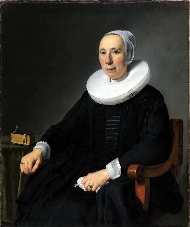 Dameportræt by Jan Victors