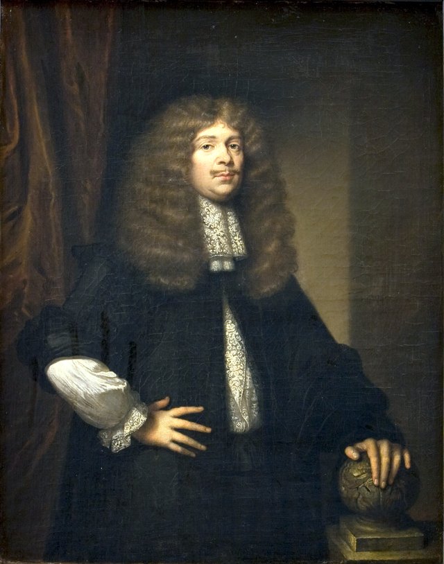 Portræt af Coenraad von Beuningen (1622-1693)?, borgmester i Amsterdam by Caspar Netscher