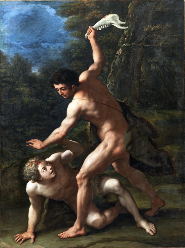 Kain dræber Abel by Paolo de Matteis