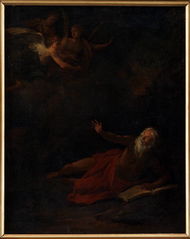 Skt. Hieronymus' dommedagsvision by Ludovico Carracci