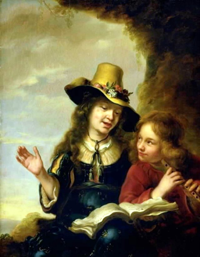 Hyrdindens sang by Jürgen Ovens