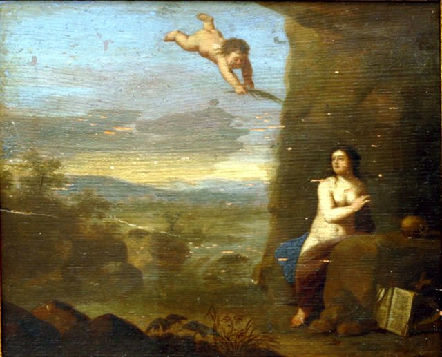 En bodfærdig Magdalene by Toussaint Gelton