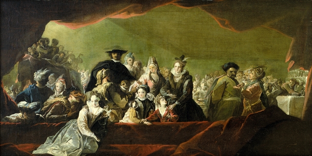Et maskebal by Benoît Le Coffre
