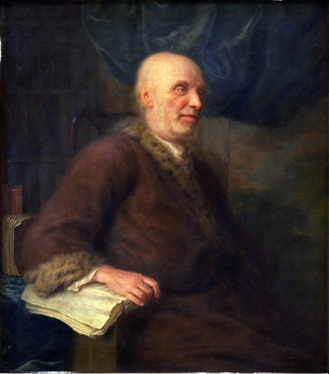 Mandsportræt by Balthasar Denner