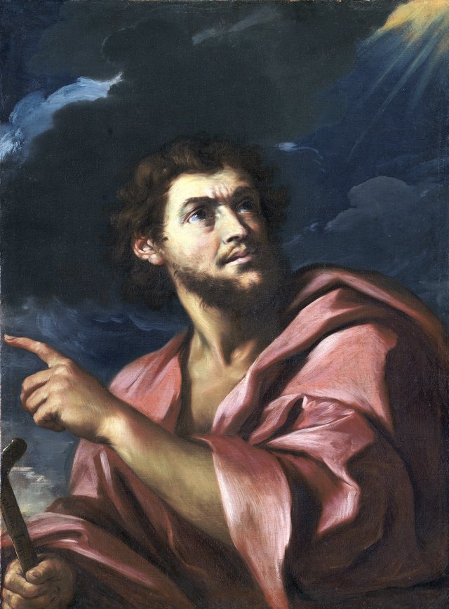 Johannes Døberen by Girolamo Troppa