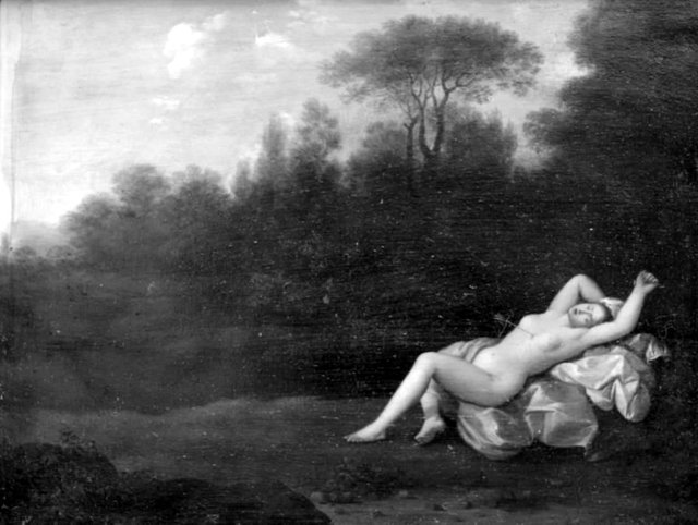 Den døende Prokris by Toussaint Gelton