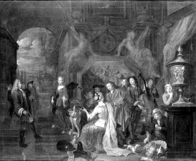 Musicerende selskab by Ignatius van der Beken