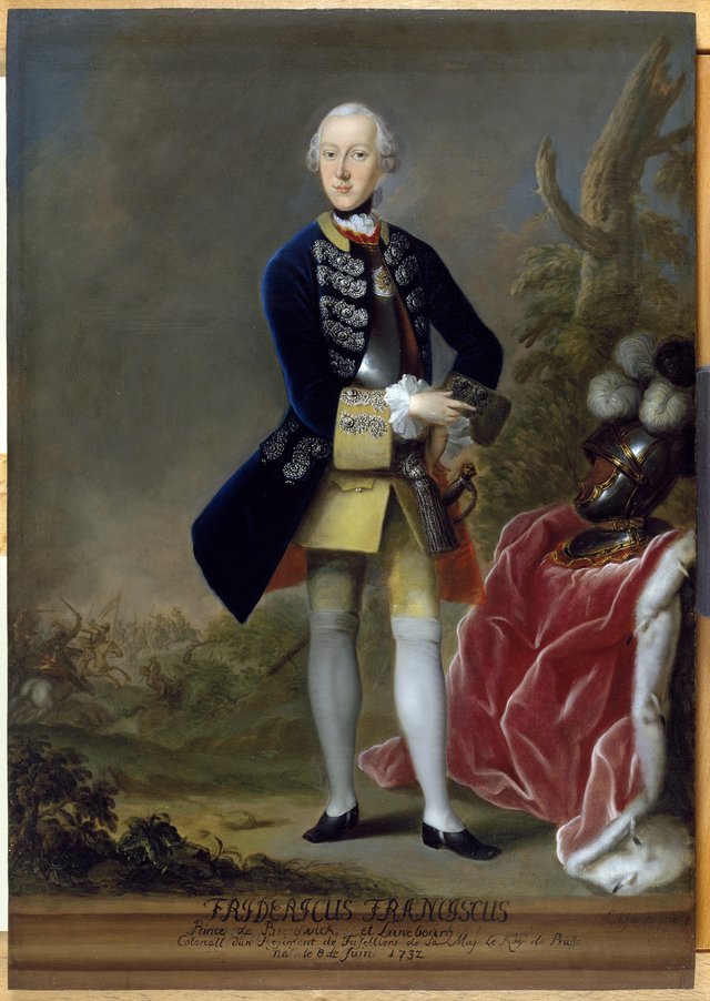 Fridericus Franciscus, prins af Braunschweig og Lünebourg by Ludolf Lafontaine